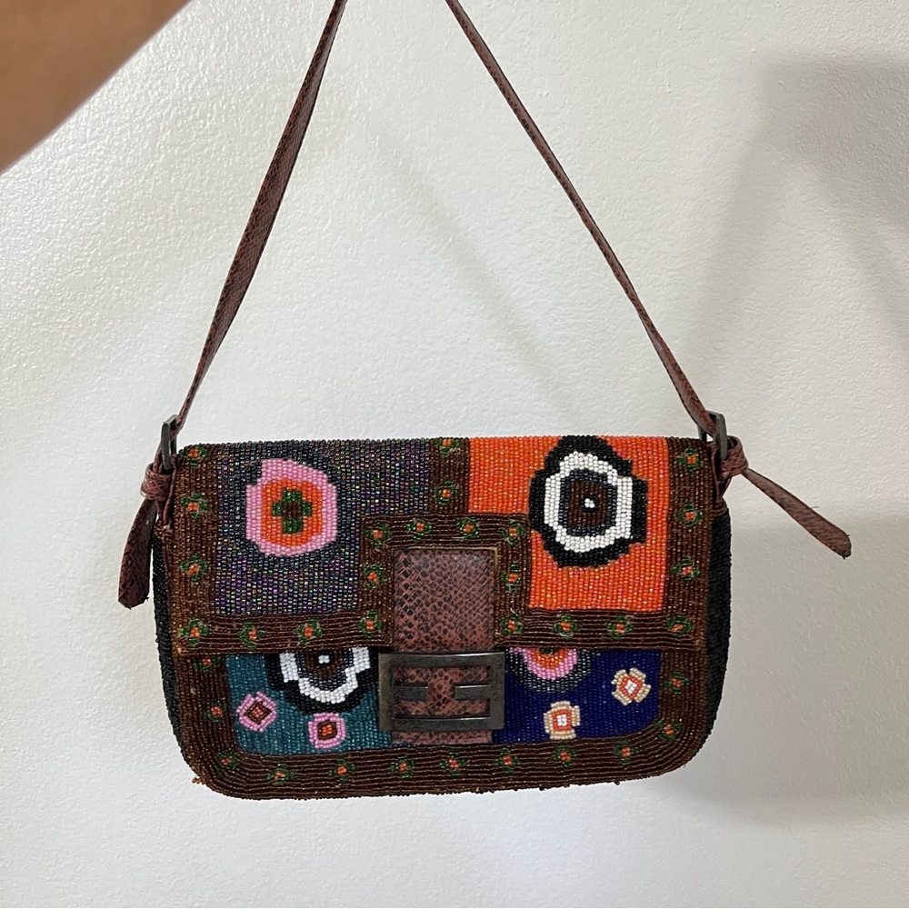 Vintage Beaded Shoulder Bag